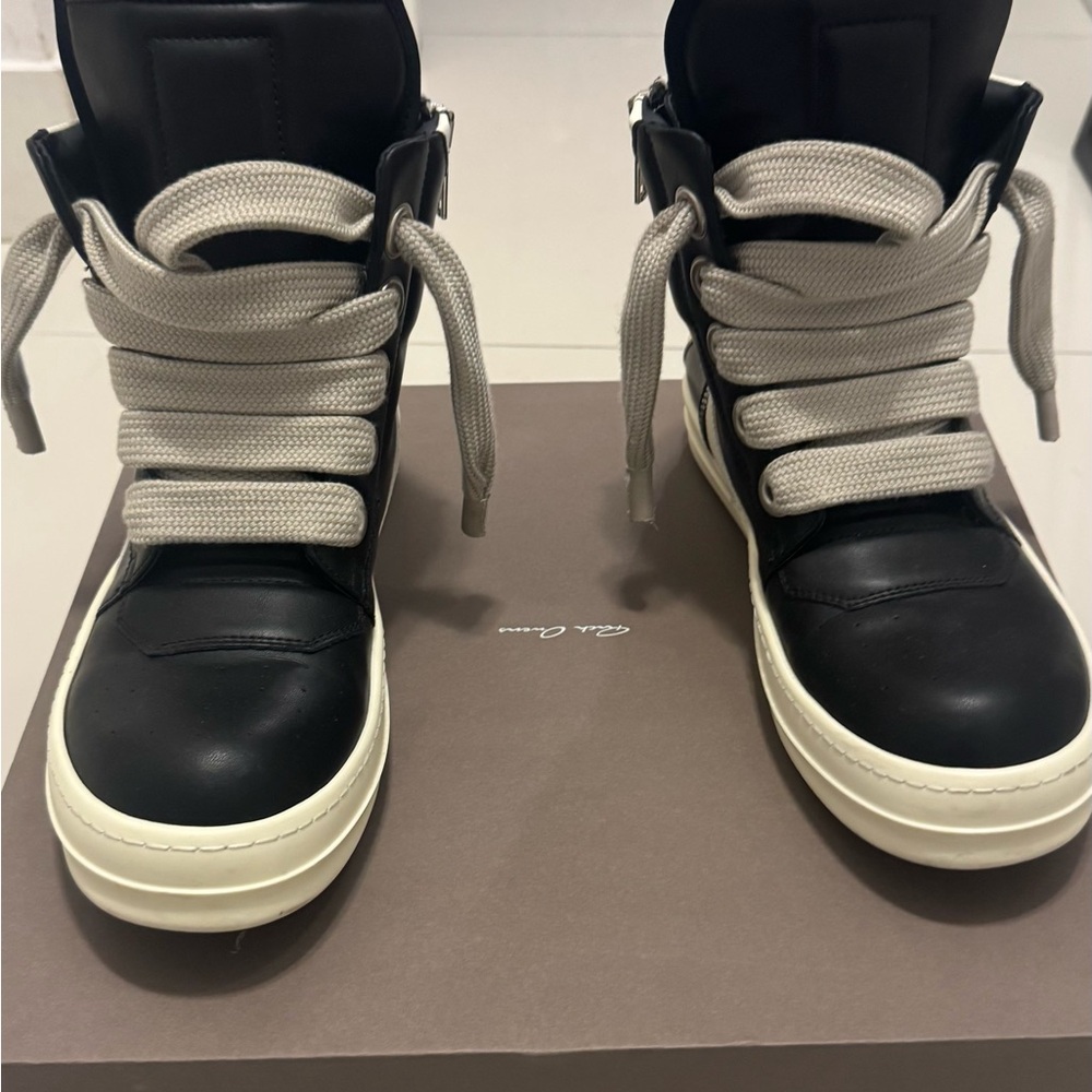 Rick Owens Geobasket Hightop Jumbo lace